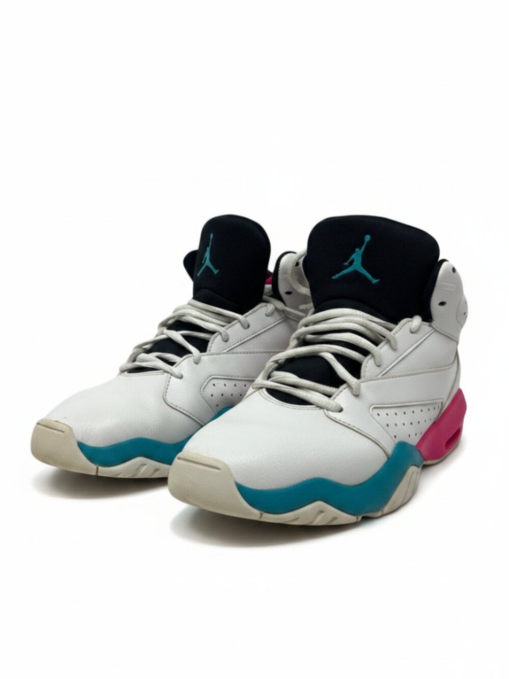 Nike Jordan Sneakers 9.5 mens lift off white turbo green south beach shoes 2018